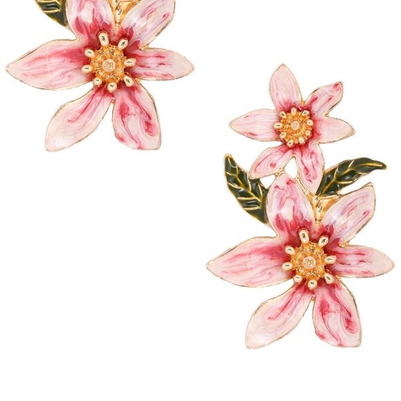 Flower Alloy Earrings - Picture 2 of 4